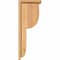 Ekena Millwork Crestline Smooth Corbel w/Backplate, Western Red Cedar, 7 1/2"W x 10"D x 26"H COR08X10X26CRE01SWR - alternate 2
